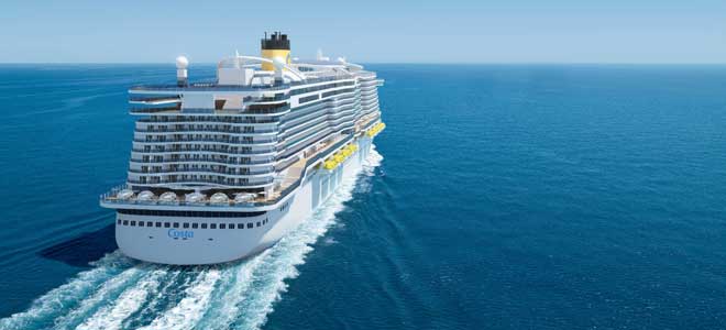 nieuwe mega schepen Costa Cruises