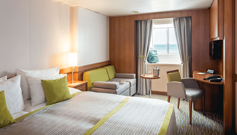 Buitenhut op de Seaventure van Viva Cruises © Viva Cruises
