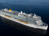 De Costa Toscana is het nieuwe vlaggenschip van Costa Cruises © Costa Cruises