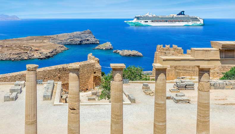 Cruises naar de Griekse eilanden met Norwegian Cruise Line © Norwegian Cruise Line