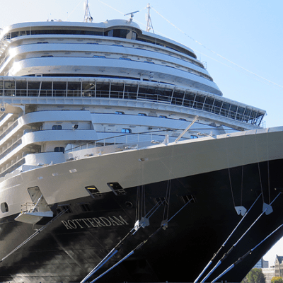 Cruiseschip Rotterdam: het nieuwste vlaggenschip van Holland America Line