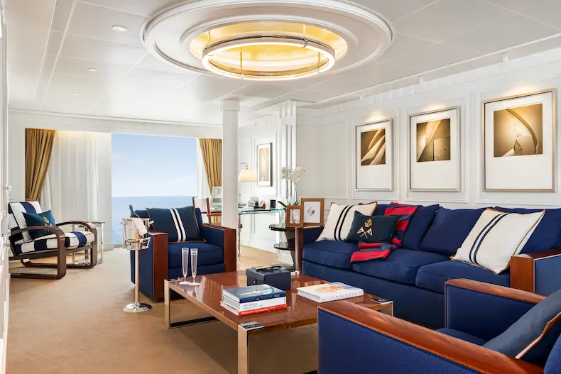 De mooiste suite op de Allura en de Vista is de Owner's Suite. © Oceania Cruises