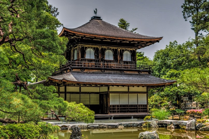 Ginkaku-Ji Tempel in Kyoto, Japan©Michelle Maria-Pixabay