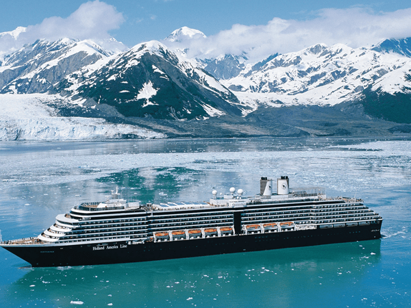 Vernieuwde Alaska-cruises van Holland America Line naar Alaska en Glacier Bay