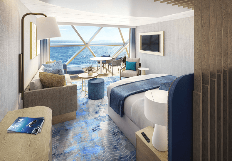 Panorama Suite op de Icon of the Seas. © Royal Caribbean International