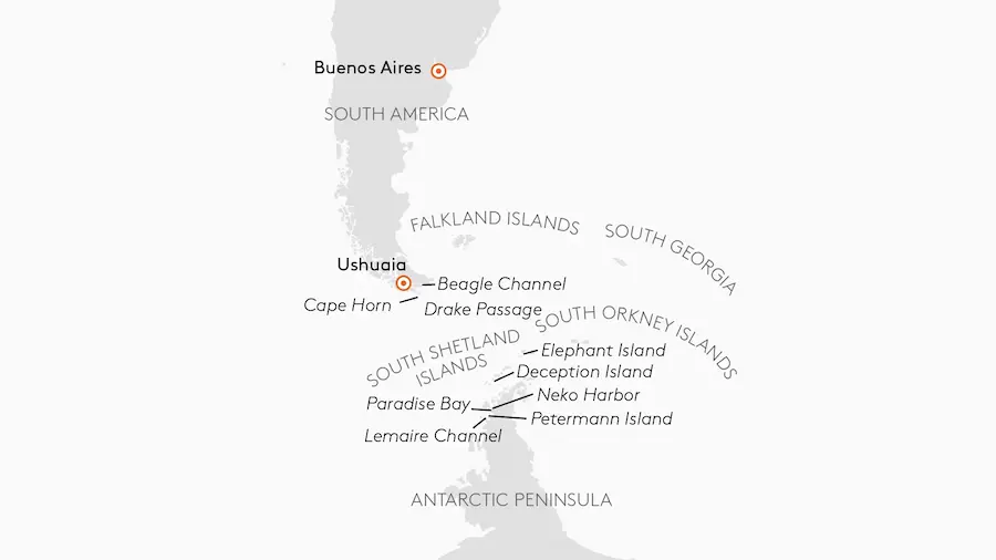 Expeditiecruise Antarctica met Kaap Hoorn. © Hapag Lloyd Cruises