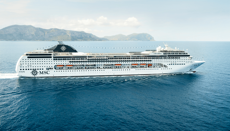 MSC cruises naar Oman en Dubai met de MSC Lirica © MSC Cruises