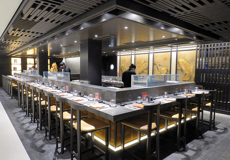 De Kaito Sushi Bar & Teppanyaki op de MSC World Europa © Nico van Dijk / Decruisegids.nl