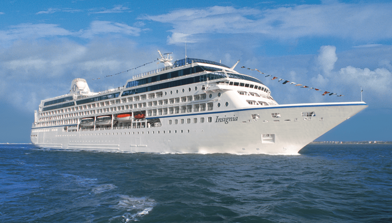 Cruiseschip Insignia van Oceania Cruises maakt in 2024 een wereldcruise © Oceania Cruises