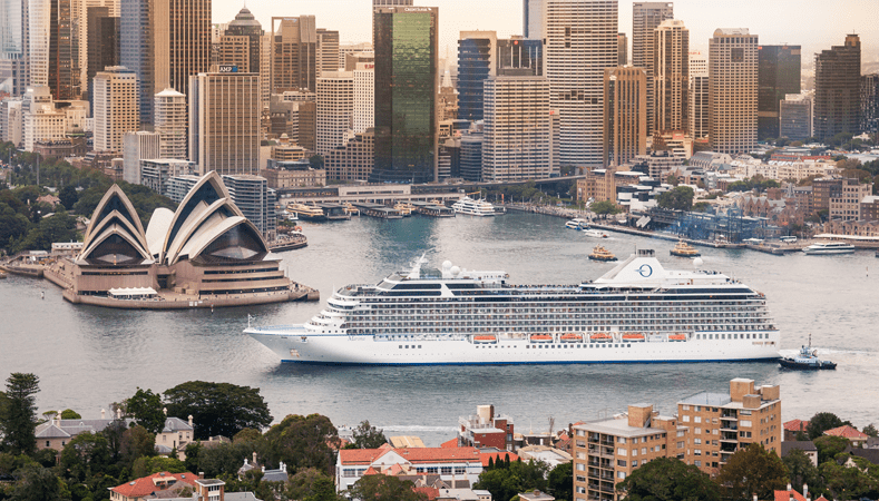 De Marina in de haven van Sydney © Oceania Cruises