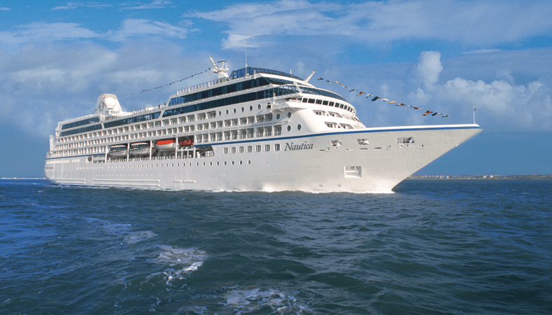 De Nautica behoort tot de kleinere cruiseschepen van Oceania Cruises. © Oceania Cruises