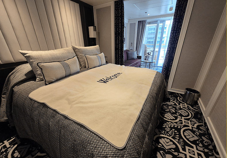 Deluxe Veranda Suite op de Seven Seas Splendor. © Nico van Dijk / Decruisegids.nl