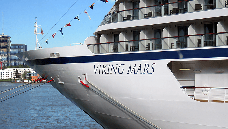 De Viking Mars is net als haar zusterschepen een 'all veranda'-cruiseschip. Alle hutten en suites hebben een balkon. © Nico van Dijk / Decruisegids.nl